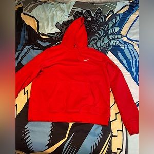 Red Nike Hoodie